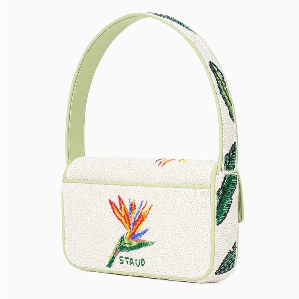 STAUD Beaded Tommy Bag - Birds of Venice - Picture 7 of 13